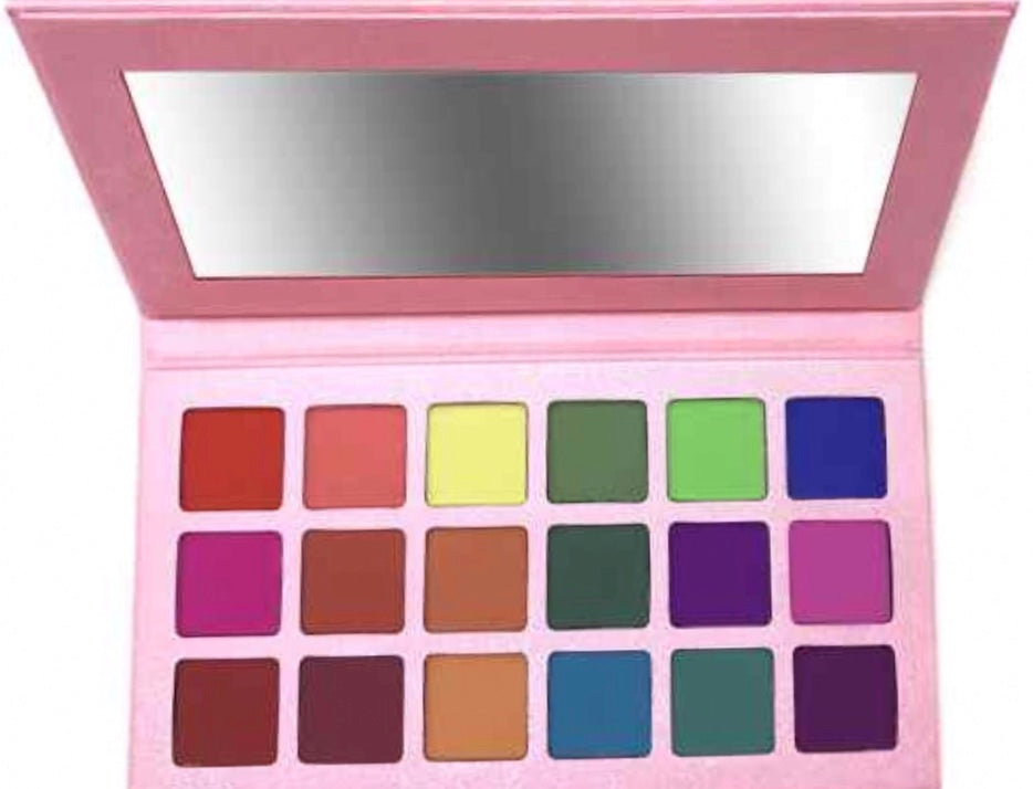 Pink 18 Color Eyes shadow palette