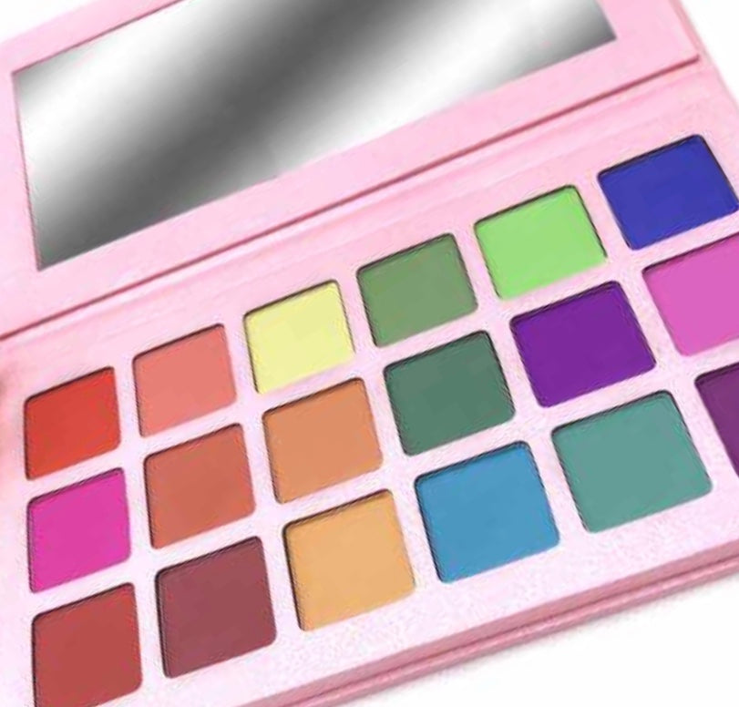 Pink 18 Color Eyes shadow palette